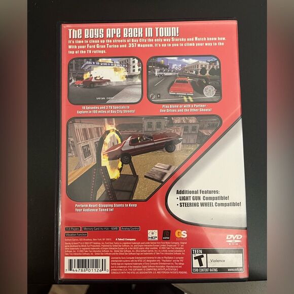 Starsky & Hutch PlayStation2 PS2 Complete With Manual & Tested - Picture 2 of 7